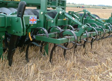 Press Front Mounted Cast Rings and Agrila Tines