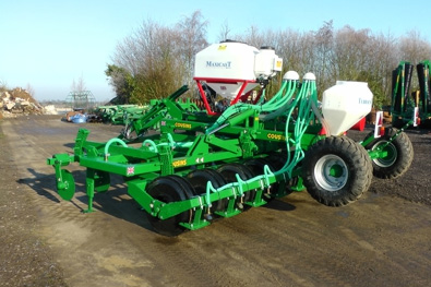 Micro wing oil seed rape drill